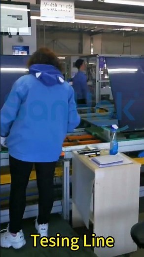 Full Automatic Smart TV Production Line, Complete Assembly Machinery From SMT To Packaging