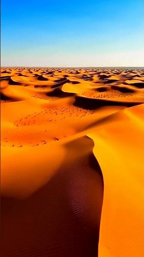 Fly over the desert eagle eye view drone shot
