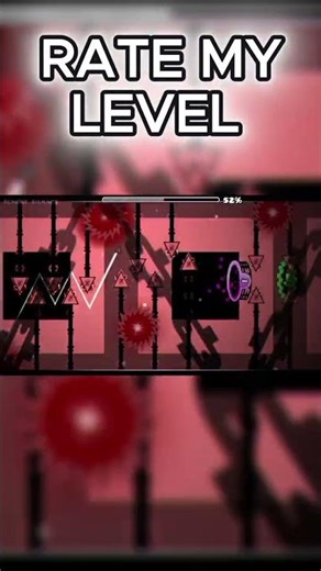 Rate My Gd Level GLITCH #geometrydash #gd #gaming