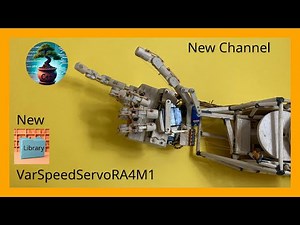 New VarSpeedServoRA4M1 Library: Control Servo Position and Speed on Arduino Uno R4 | New Channel