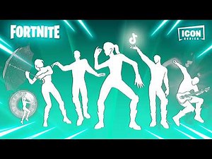 ALL FORTNITE DANCES & EMOTES! 💃🏻 (Chapter 1 - Chapter 6)