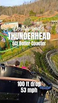 Thunderhead is a FAST-PACED wooden roller coaster! My ride at Dollywood on opening day 2026