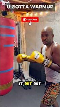 Don’t make this mistake. Warmup before your boxing hiit class! #boxing #exercise #workout #fitness