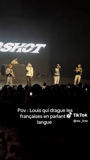 Longshot Concert: Louis Parle Français et Drague en France