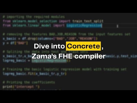 [Tutorial] Dive into Concrete, Zama's FHE compiler