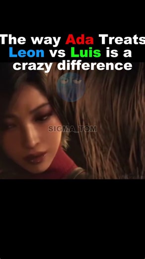 The way Ada treats Leon vs Luis is just insane