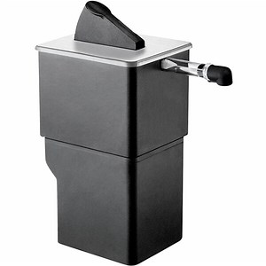 Server Express System Black Countertop / Drop-In Pump Dispenser for 1.5 Gallon / 6 Qt. Pouches