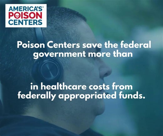 America’s Poison Centers estimates that U.S. Poison Centers save the federal government more than $450 million every year in healthcare costs. Sustained investment is crucial to ensure Poison Centers can remain available 24/7 for every community that relies on them. Read more at https://poisoncenters.org/nationalimpact-study | Kansas Poison Center at The University of Kansas Health System