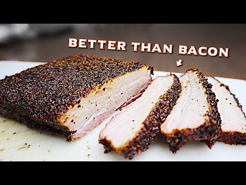 Smoked Pork Belly on a Pellet Grill