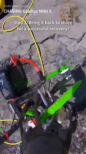 CHASING Underwater Drones on Instagram: "Dropped your drone in the water? 💦 See how an underwater drone dives, grabs, and brings it right back. Underwater recovery just got way easier. 🛒 Grab your Black Friday deal for CHASING Gladius MINI S👉https://bit.ly/CHASINGBRAND #DroneRecovery #ROV #Underwater #UnderwaterRobot #BlackFriday2025 #ExploreTheUnexplored #UnderwaterExploration"