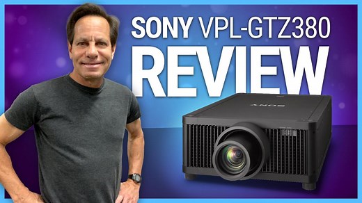 Sony VPL-GTZ380 4K SXRD Laser Projector Review