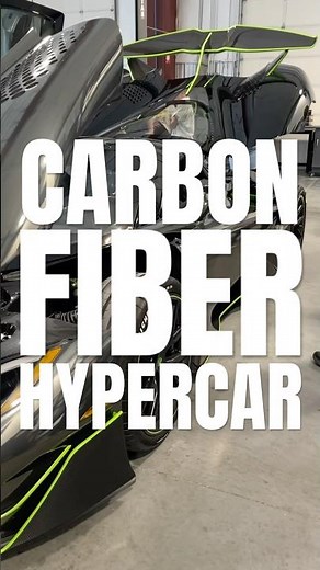 CARBON FIBER HYPERCAR #carbonfiber #engineering #composites