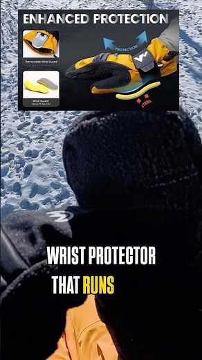Gloves With Wrist Protection??