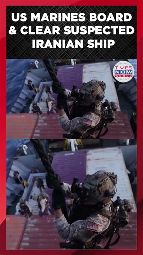 Watch: 'Catch and release' US Marines storm... and then FREE Omani container ship in Arabian Sea