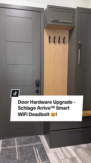 Upgrade Your Mudroom Door with Schlage Arrive Smart Deadbolt