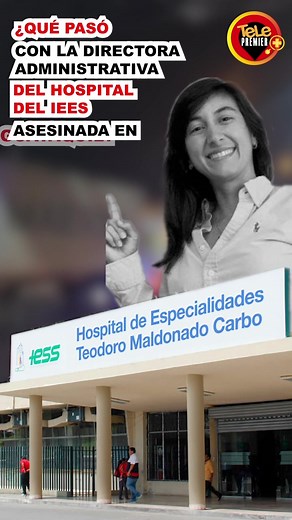 ¿QUÉ PASÓ CON DIRECTORA ADMINISTRATIVA DE HOSPITAL DEL IESS ASESINADA EN GUAYAQUIL? Nathaly López, directora administrativa financiera del Hospital de Especialidades Teodoro Maldonado Carbo, fue asesinada por desconocidos, a las 20:40 del martes 28 de marzo de 2023. López tenía 34 años y era ingeniera en Finanzas y contaba con amplia experiencia como administradora de algunos hospitales en el Ecuador. #Hospital #Directora #IESS #Guayaquil #Ecuador