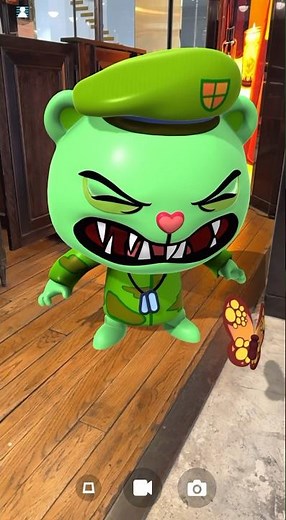 Happy Tree Friends - Flippy #augmentedreality # #happytreefriend