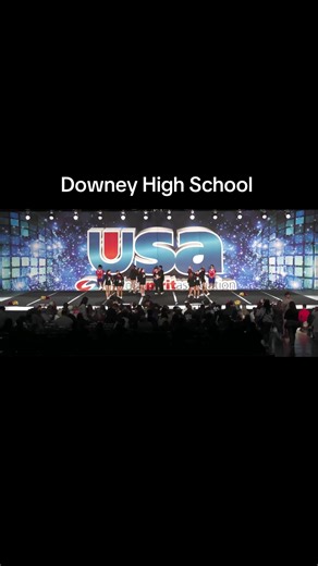 Downey High School 2026 USA Show Cheer #downeyhighschool #2026 #usa #cheer #cheerleaders