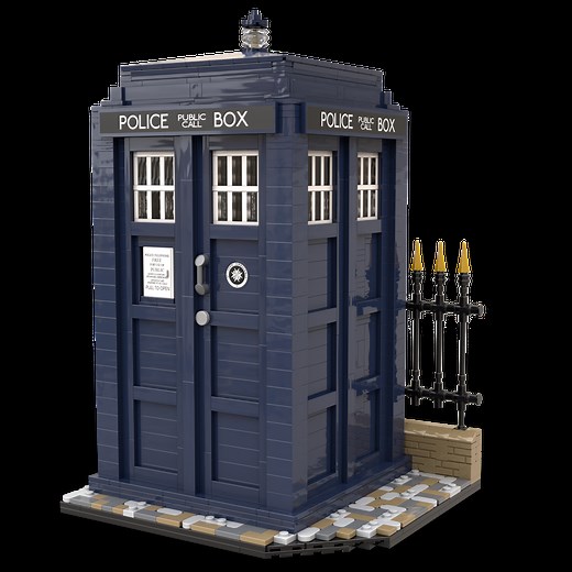 LEGO MOC-170822 Doctor Who Tardis (Creator > Creator Expert 2024)