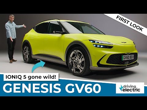 New 2022 Genesis GV60 electric car review – first look and walkaround video – DrivingElectric