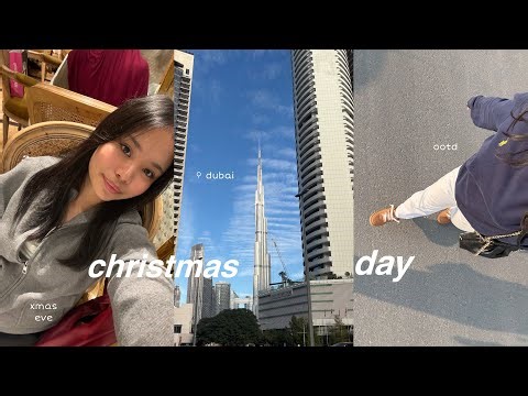 Christmas Day: xmas eve, going to dubai, mukbang & xmas brunch