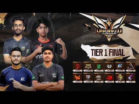 [🔴LIVE] UNRANKED CHAMPIONSHIP SEASON-01 | TIER 1 FINALE | FREEFIRE‪ ‪@RedHawksOfficials‬ ‪@JB.FREAK22‬