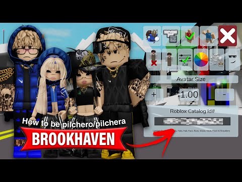 HOW TO DRESS AS A PILCHERO AND PILCHERA IN BROOKHAVEN🏡RP!(ROBLOX)