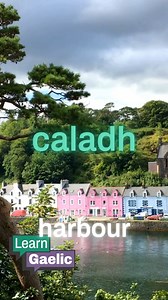 caladh ⚓ – harbour Tha iasgair a’ tighinn a-steach don chaladh. A fisherman is coming into the harbour. | LearnGaelic