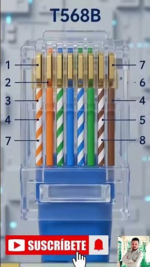 Ethernet Cable Color Coding & RJ45 Connector Pinout Explained|T568A vs T568B Wiring Guide #ethernet