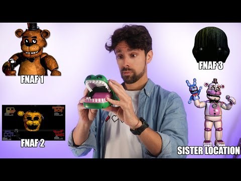 Making the sounds of Five Nights at Freddy's 1, 2, 3 and Sister Location