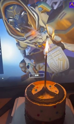 Ana soplando una vela 😮‍💨🕯️ 📽️ u/Zestyclose-Salad-290 | Tracer Blackwatch
