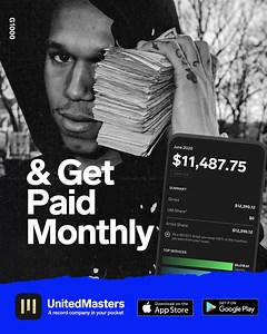 829K views · 213 reactions | Join over 1 million artist partners united. Download the UnitedMasters app and take your career to the next level now. | UnitedMasters | Facebook