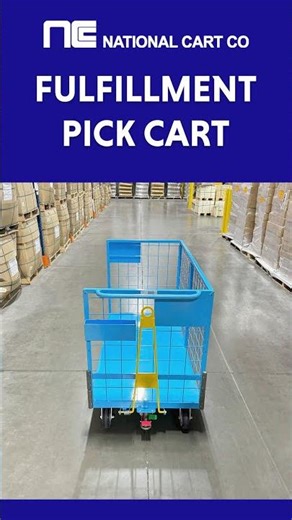 FULFILLMENT PICK CART - Order Picker Cart - National Cart Company