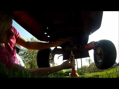 How to: pulley swap your lawn mower engine the easy way. (20 min job)