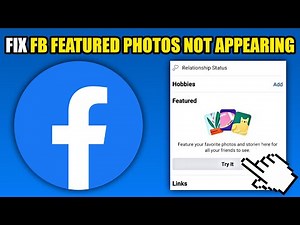 How To Fix Facebook Featured Photos Not Appearing (2025)