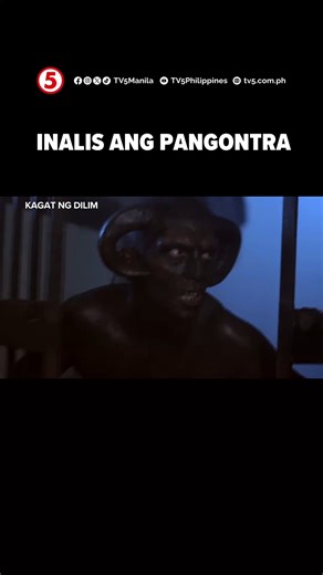 #KagatngDilim | Dahil sa pagtanggal ni Dolor sa pangontra na isinabit ni Clarissa sa pintuan, nakapaghasik ng lagim ang Tagalugar sa bahay ng kanilang amo. #KagatngDilimTV5 | TV5