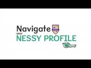 Navigate your Nessy profile | NESSY TUTORIALS