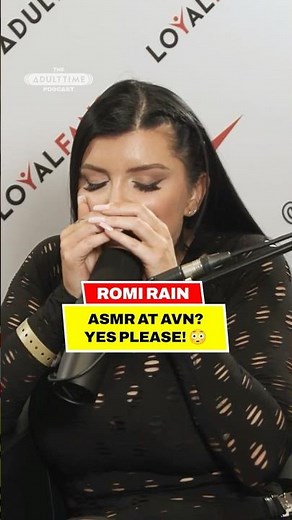ROMI RAIN Does ASMR At The 2025 AVN Awards!