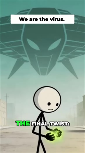 Aliens aren't immune. Humanity: the real virus? Survive 30 days; Earth's defenses are online. #Aliens #Survival #BiologicalWarfare #EarthDefense