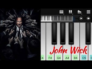 John Wick BGM | Main Theme | Easy Piano Tutorial | Perfect Piano