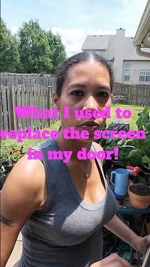 DIY Screen Door Repair! Everything You Need for an Easy Screen Replacement 🛠️ #shorts #subscribe
