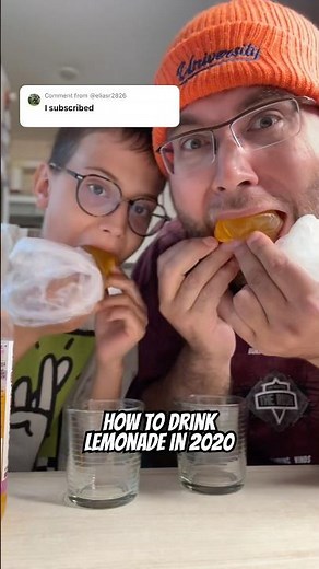 how to drink lemonade in 2020 #meme #funny #trend2020 #trend #2020