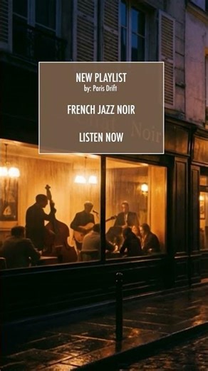 French Jazz Noir | Dark Chanson Française for Late Night & Dinner #frenchmusic #jazz #parismusic