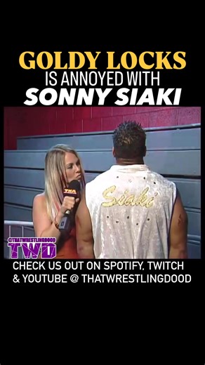 NWA TNA - AUGUST 28, 2002 CHECK US OUT ON SPOTIFY, TWITCH & YOUTUBE @ thatwrestlingdood Don’t forget to LIKE, COMMENT, SHARE & FOLLOW.. . . . . #goldylocks #sonnysiaki #tnawrestling #nwawrestling #nwa #thatwrestlingdood #luchalibre | That Wrestling Dood