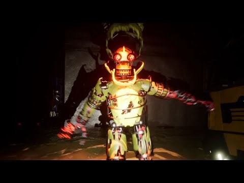 SPRINGTRAP RIPPED ITS FACE OPEN AND CHASED ME THROUGH THE SEWER.. | FNAF Five Nights at Fredbears 3