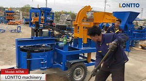 LONTTO M7MI clay compressed brick making machine it can make lego brick, solid interlocking brick,paver brick ...etc, just exchange brick mould. if any interetsing, please contact us: whatsapp: 152 3809 8567 | Lontto Block Machine Manufacturer | Facebook