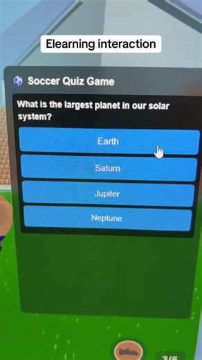 With AI, you can make highly interactive knowledge checks without coding.