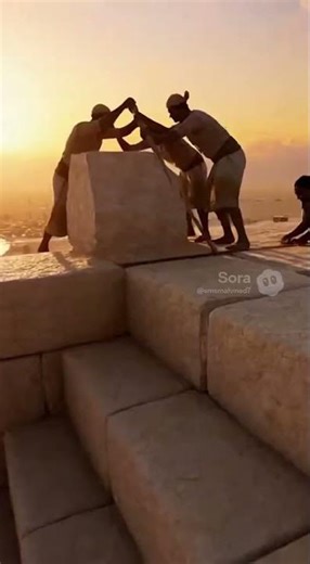 Secrets of pyramid construction by the ancient Egyptians #shorts