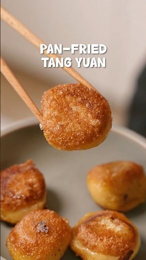 how to make pan-fried tang yuan