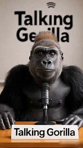 The smart gorilla 🤣 #fbreelsfypシ゚viralシ #fbreelsfypシ゚ #funnyreels #animation | Talking Gorilla